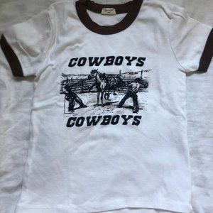 John Galt Cowboys Shirt - Cropped Never worn!